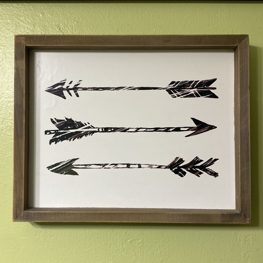 Hobby Lobby Arrow Boho Rustic Wall Art - Picture 5 of 8